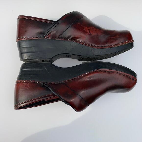 LL Bean Leather Clog Loafer Slip On Shoe SZ 9 M *Read* - Picture 8 of 11